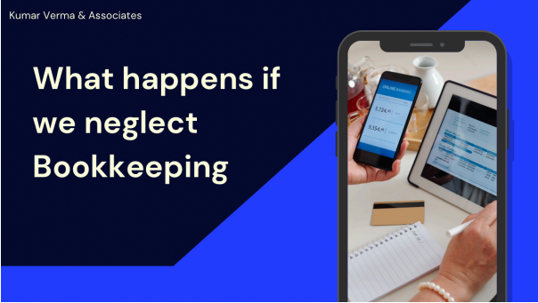 "Featured image illustrating the consequences of neglected bookkeeping: disorganized paperwork symbolizing financial chaos and compliance risks."